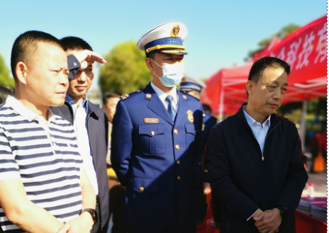 上海弘文临床研究服务有限公司参加河源市 2021 年新《安全生产法》 宣传周